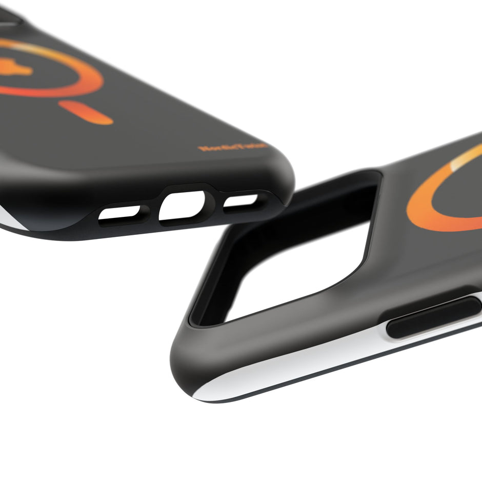Stöttåligt MagSafe iPhone-skal – Orange Sökikon