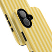 Yellow Stripe Tough Phone Case