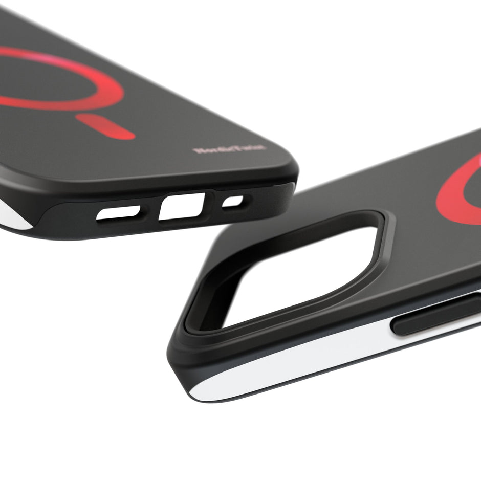 MagSafe Mobilskal – Röd Ringdesign