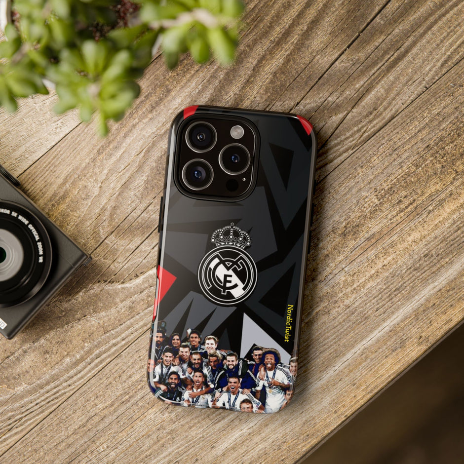 Soccer Team Photo Tough Case – Real Madrid Champions Phone Case