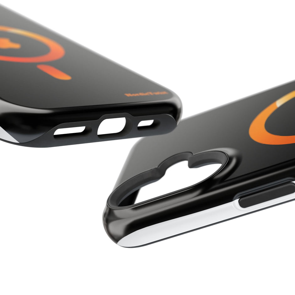 Stöttåligt MagSafe iPhone-skal – Orange Sökikon