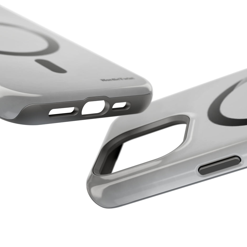 MagSafe Mobilskal – Grå Ringdesign