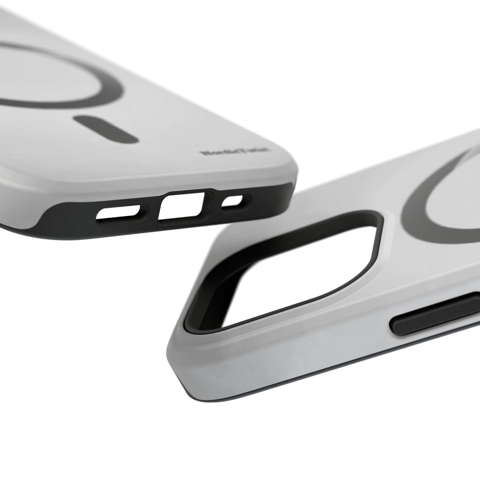 MagSafe Mobilskal – Grå Ringdesign