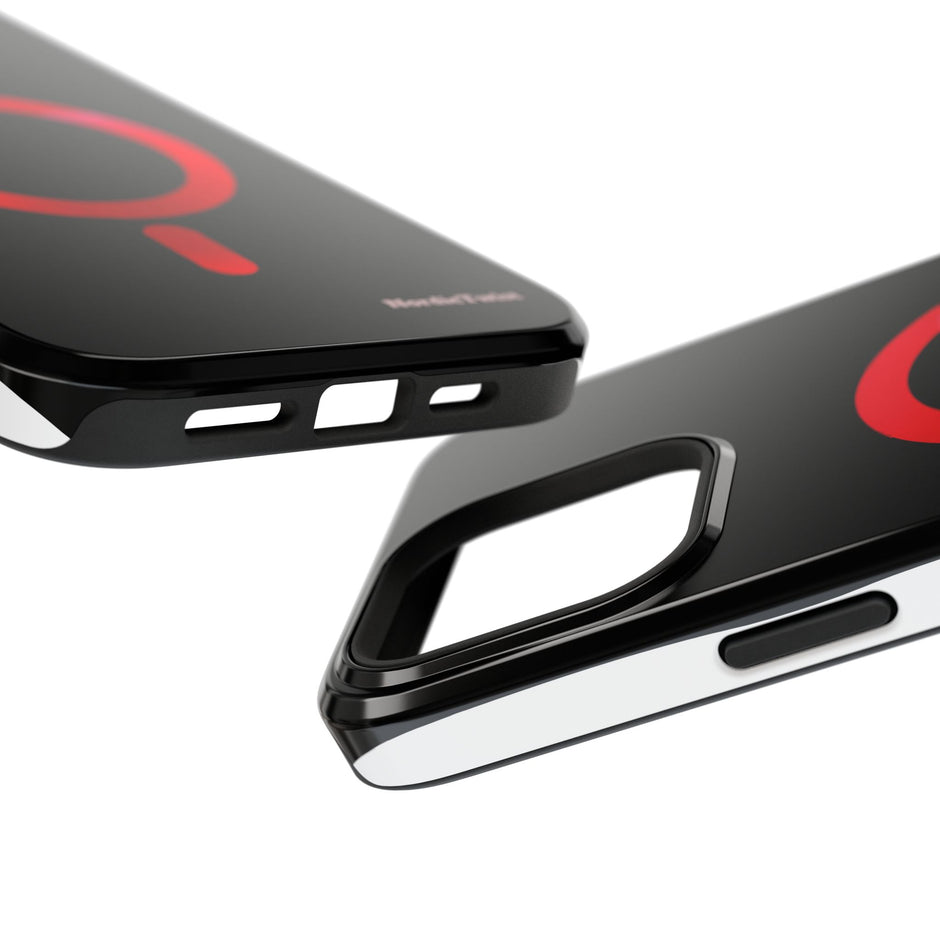 MagSafe Mobilskal – Röd Ringdesign