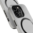 MagSafe Mobilskal – Grå Ringdesign