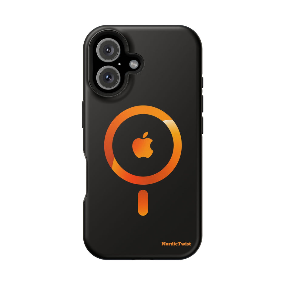 Stöttåligt MagSafe iPhone-skal – Orange Sökikon