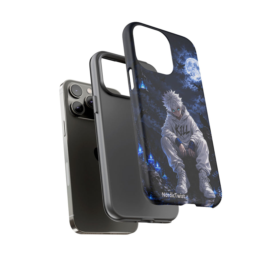 Anime Moonlit Character Tough Phone Case