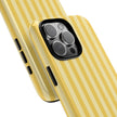 Yellow Stripe Tough Phone Case