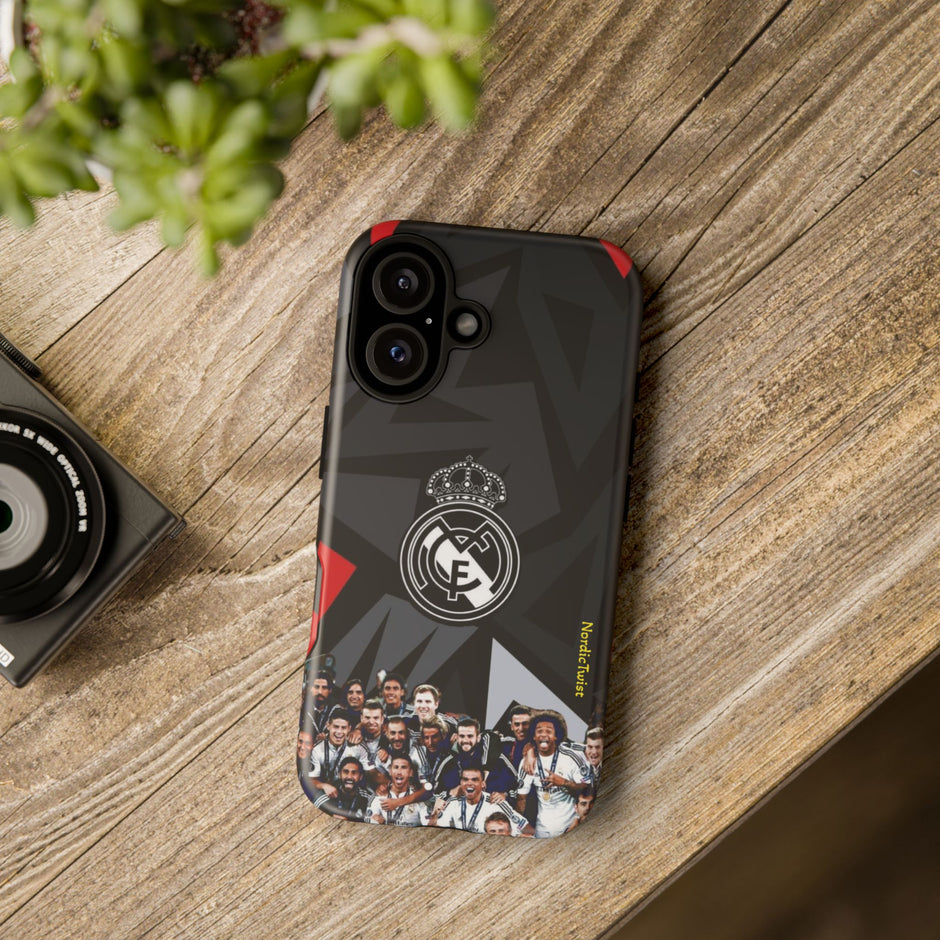 Soccer Team Photo Tough Case – Real Madrid Champions Phone Case
