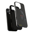 Tough Phone Case – Hooded Grim Reaper with Red Glowing Eyes