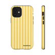 Yellow Stripe Tough Phone Case
