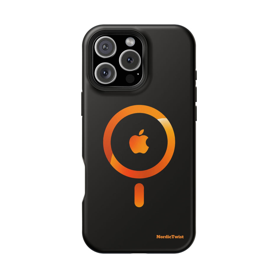 Stöttåligt MagSafe iPhone-skal – Orange Sökikon