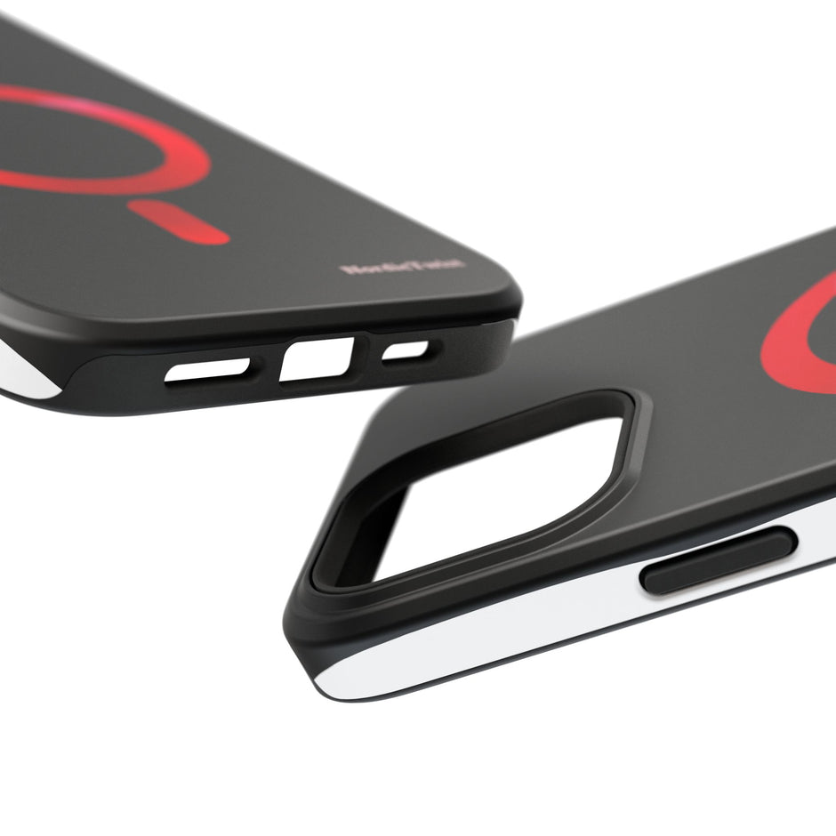 MagSafe Mobilskal – Röd Ringdesign