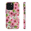 Floral Tough Phone Case - Colorful Flower Design for Nature Lovers