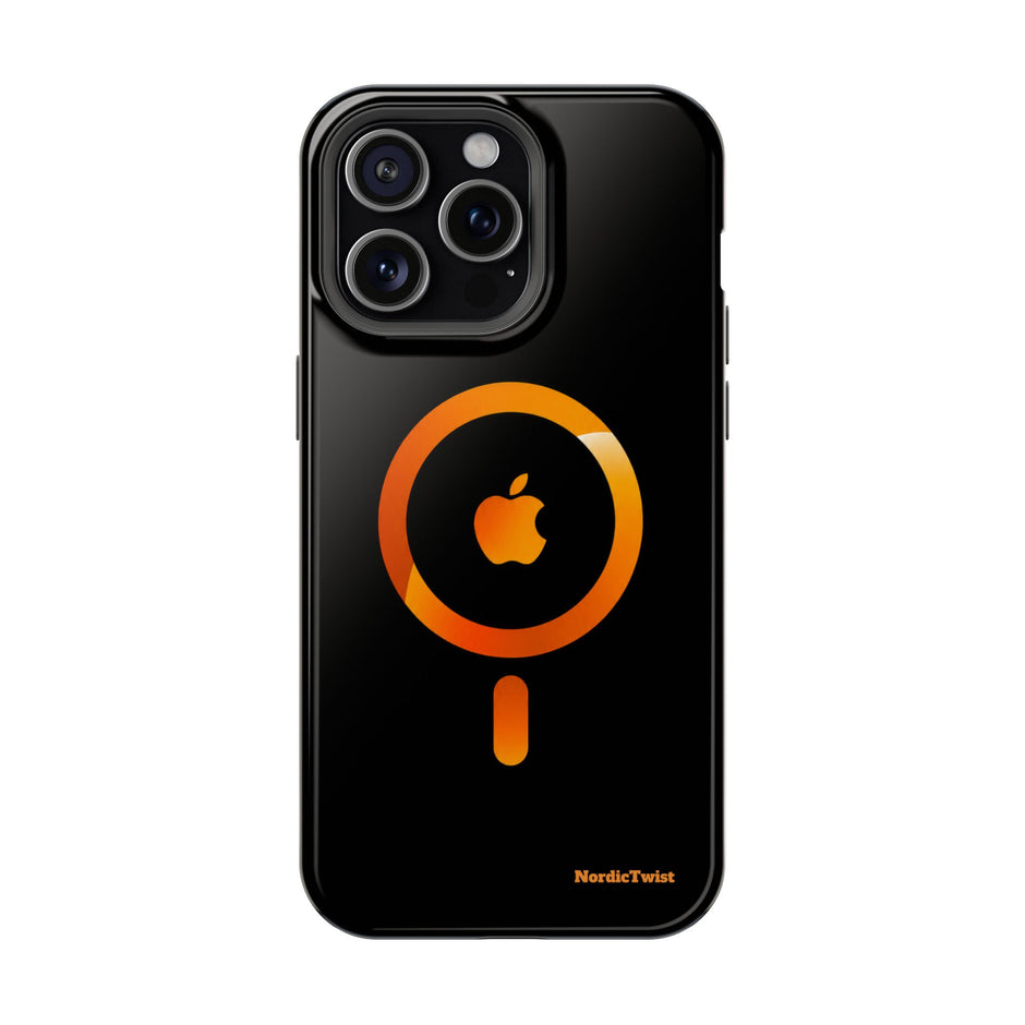 Stöttåligt MagSafe iPhone-skal – Orange Sökikon