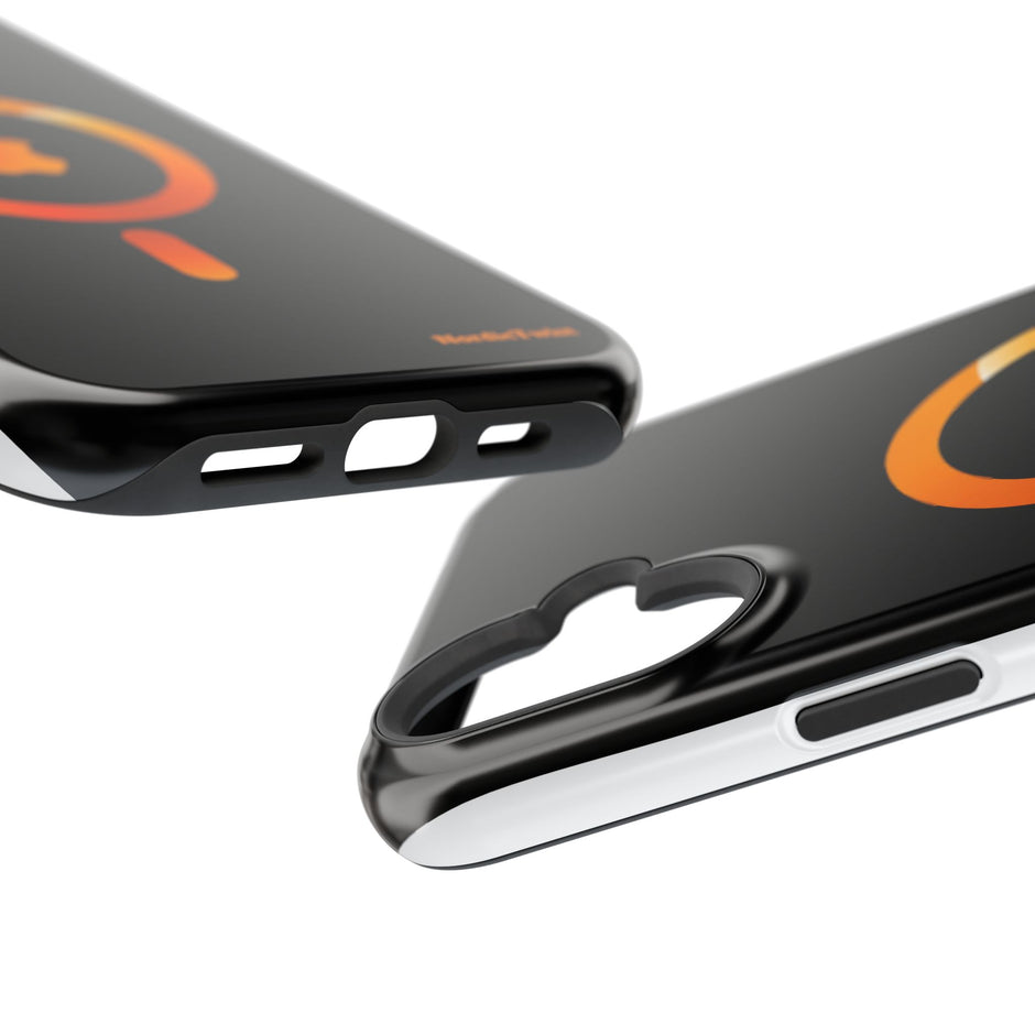 Stöttåligt MagSafe iPhone-skal – Orange Sökikon