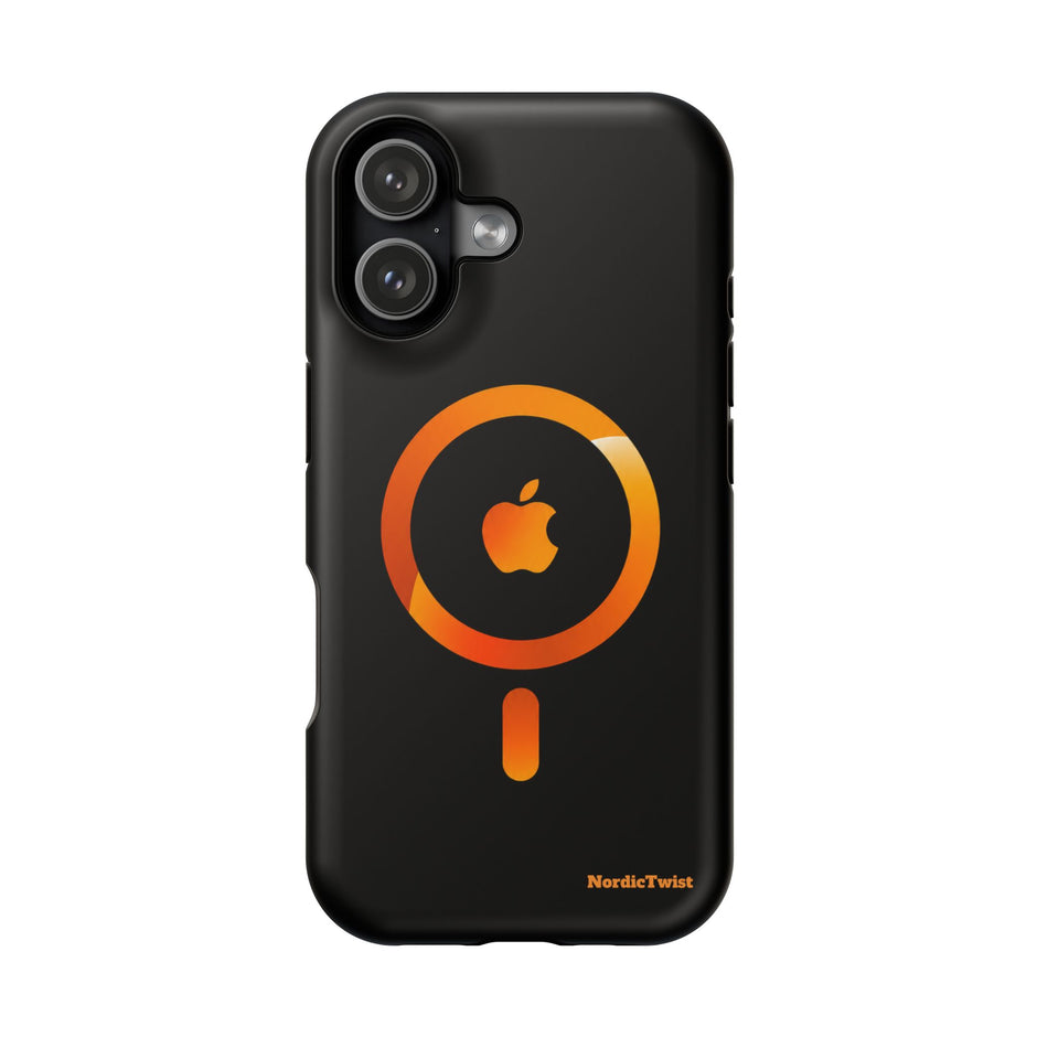 Stöttåligt MagSafe iPhone-skal – Orange Sökikon