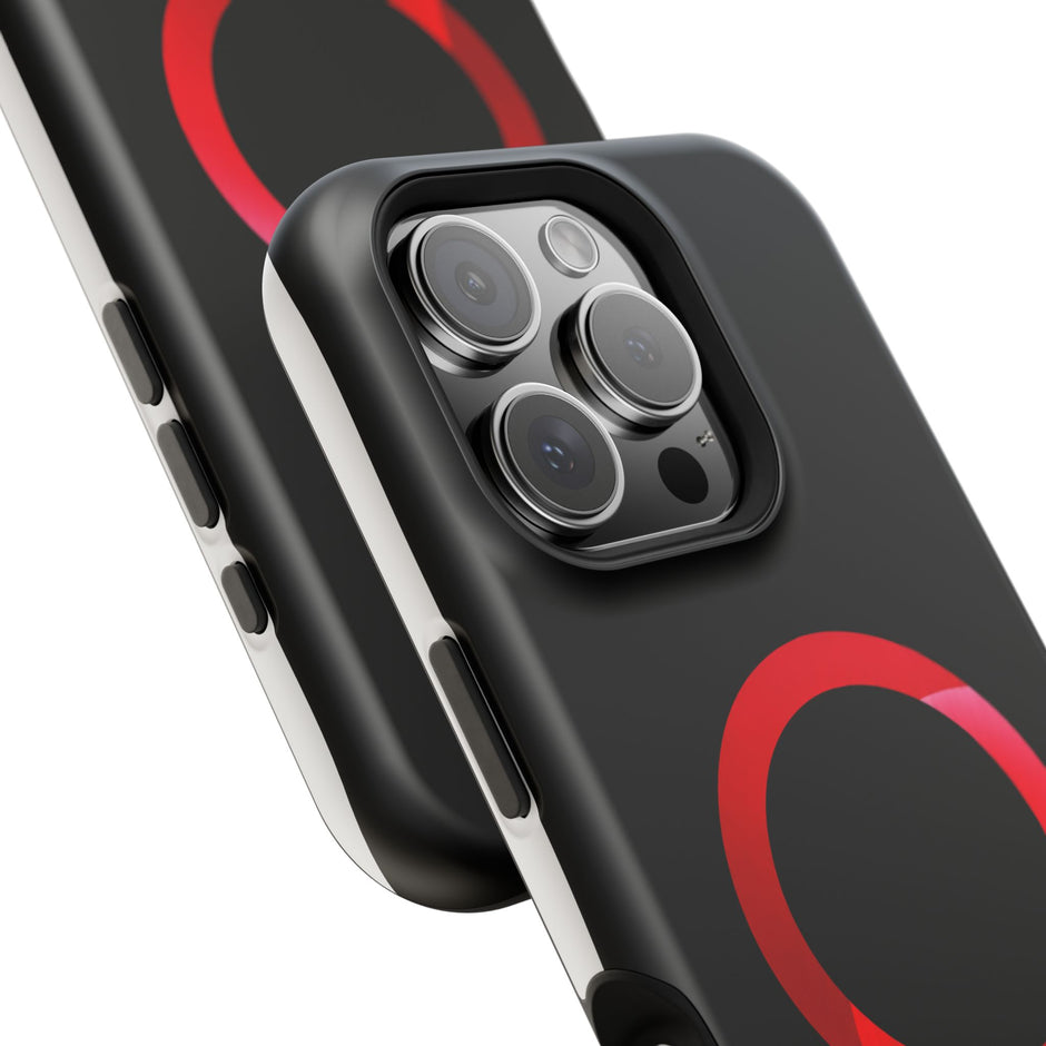 MagSafe Mobilskal – Röd Ringdesign