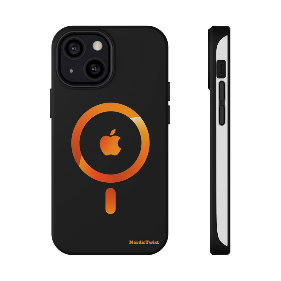 Stöttåligt MagSafe iPhone-skal – Orange Sökikon