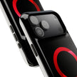 MagSafe Mobilskal – Röd Ringdesign