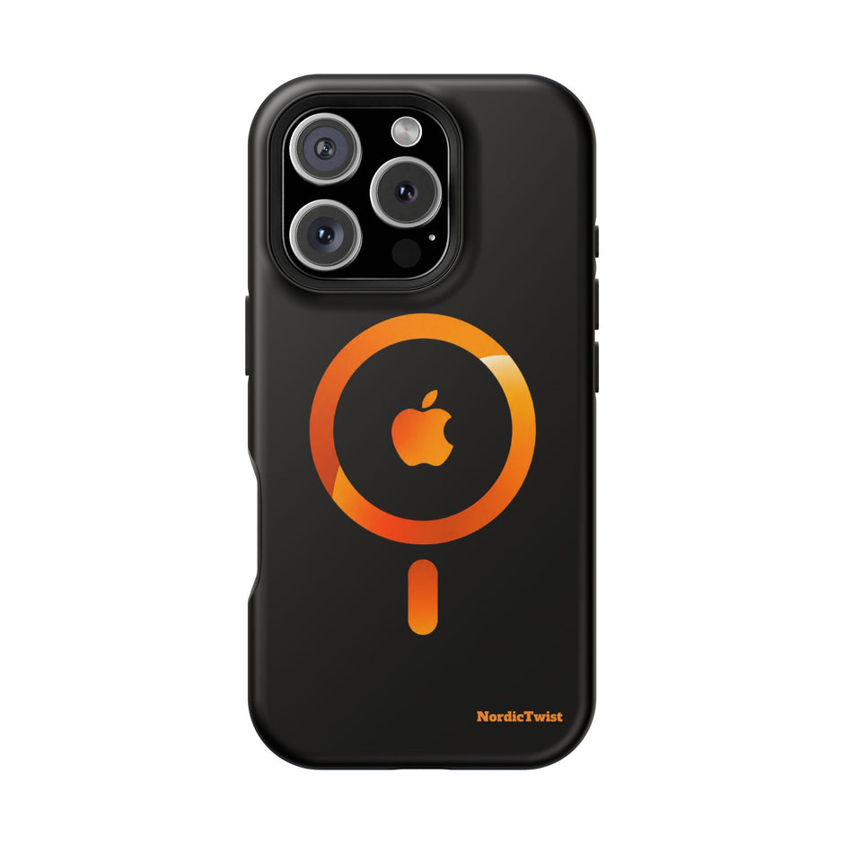 Stöttåligt MagSafe iPhone-skal – Orange Sökikon