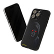 Tough Phone Case – Hooded Grim Reaper with Red Glowing Eyes