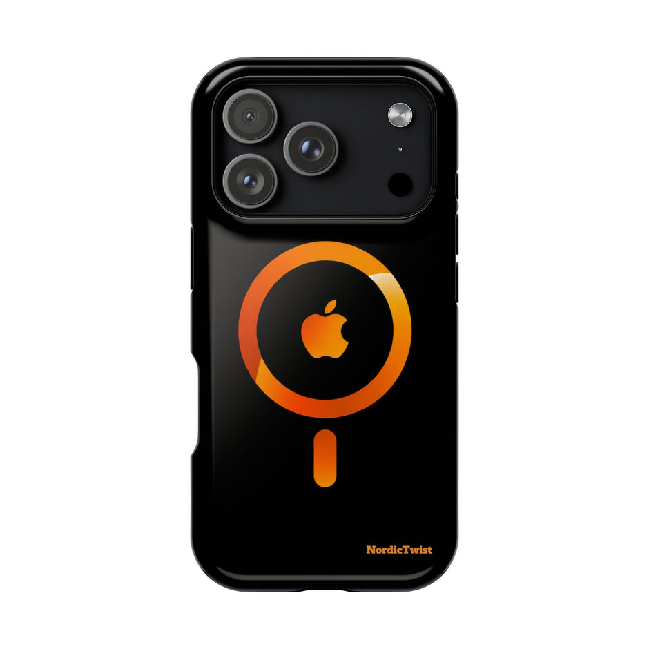 Stöttåligt MagSafe iPhone-skal – Orange Sökikon