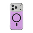 Clear Magnetic Phone Case Minimal Purple