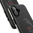 Tough Phone Case – Hooded Grim Reaper with Red Glowing Eyes