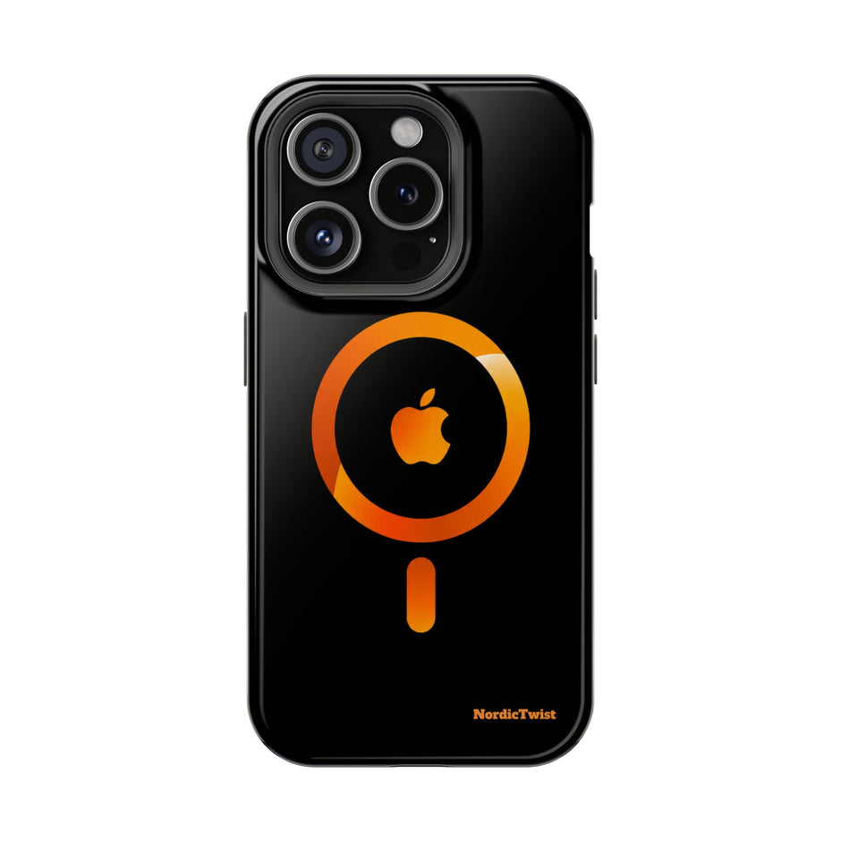Stöttåligt MagSafe iPhone-skal – Orange Sökikon