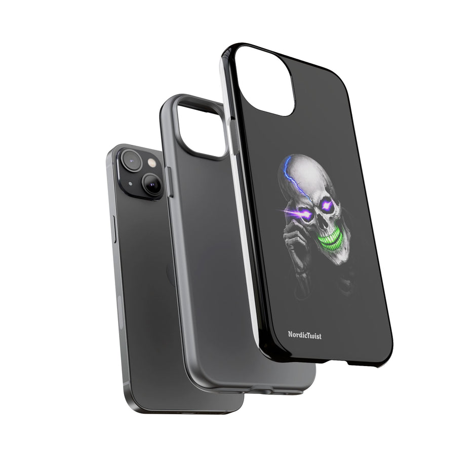 Neon Skull Tough Phone Case
