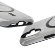 MagSafe Mobilskal – Grå Ringdesign