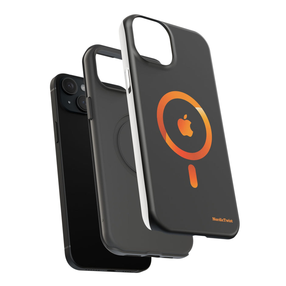 Stöttåligt MagSafe iPhone-skal – Orange Sökikon