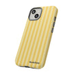 Yellow Stripe Tough Phone Case