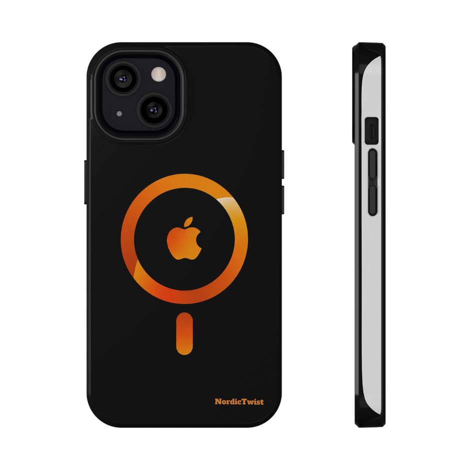 Stöttåligt MagSafe iPhone-skal – Orange Sökikon