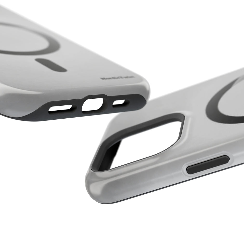 MagSafe Mobilskal – Grå Ringdesign