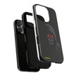 Tough Phone Case – Hooded Grim Reaper with Red Glowing Eyes