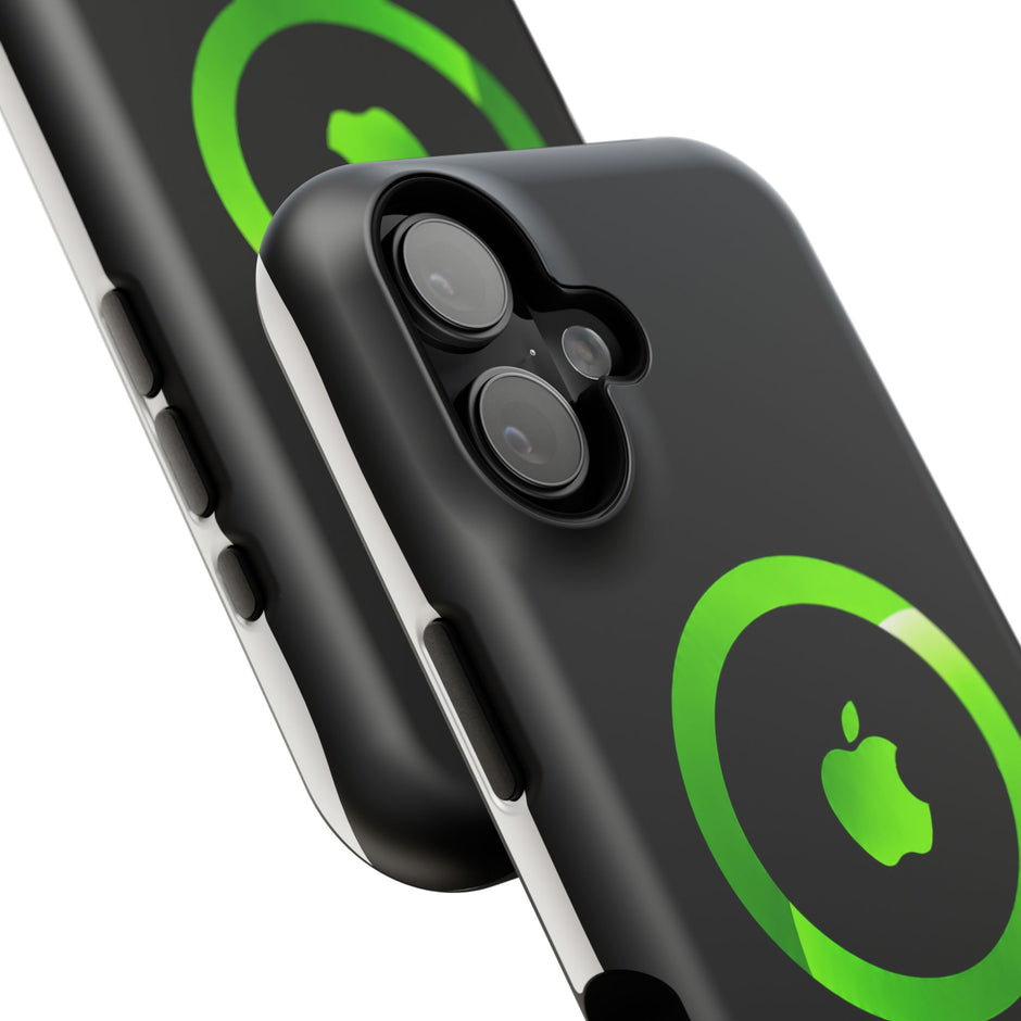 MagSafe Mobilskal Neongrön Ring