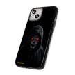 Tough Phone Case – Hooded Grim Reaper with Red Glowing Eyes