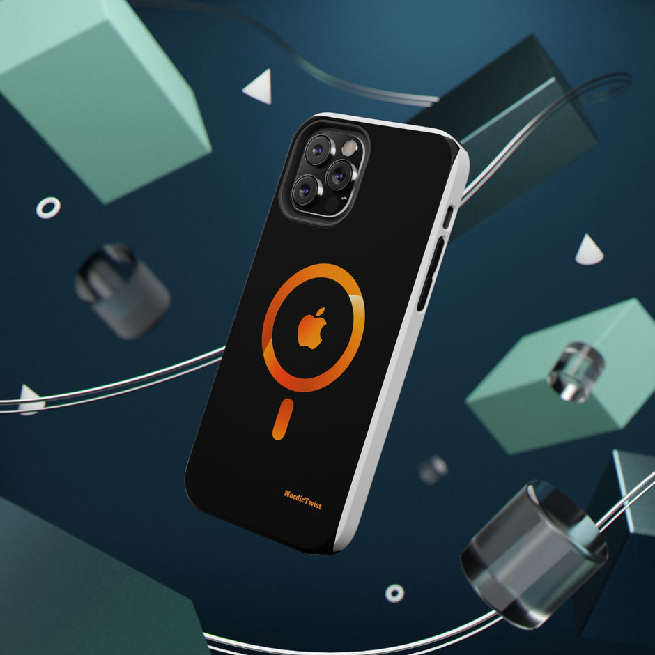Stöttåligt MagSafe iPhone-skal – Orange Sökikon