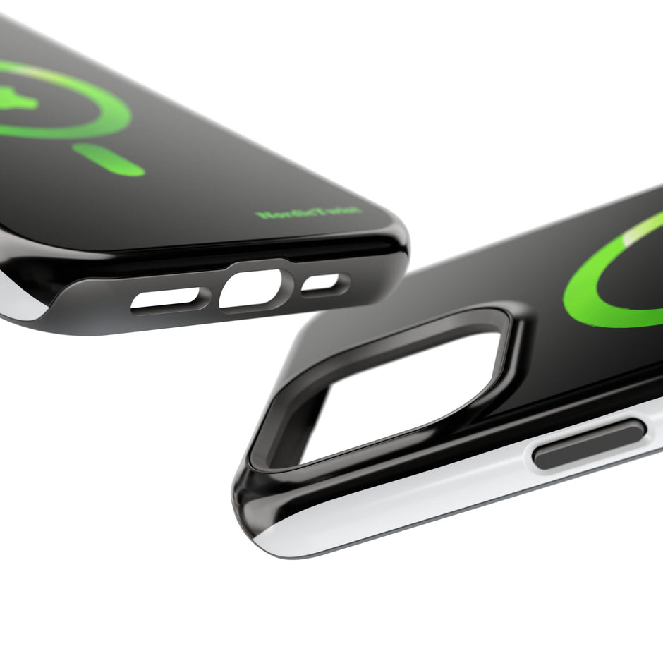MagSafe Mobilskal Neongrön Ring