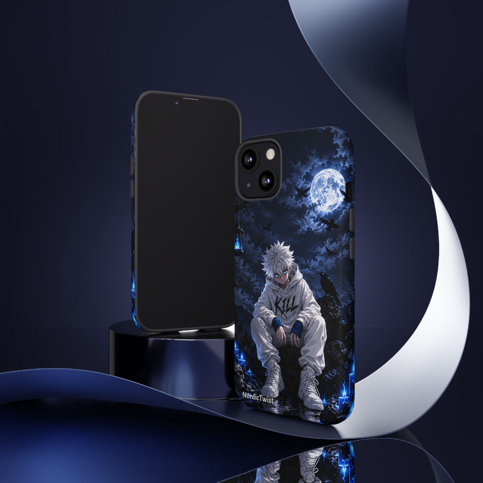 Anime Moonlit Character Tough Phone Case