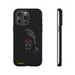 Tough Phone Case – Hooded Grim Reaper with Red Glowing Eyes