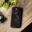 Tough Phone Case – Hooded Grim Reaper with Red Glowing Eyes