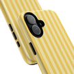 Yellow Stripe Tough Phone Case