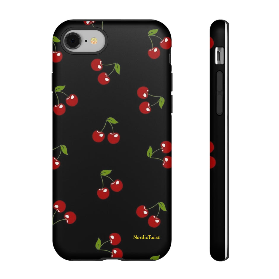Cherry Pattern Tough Phone Case