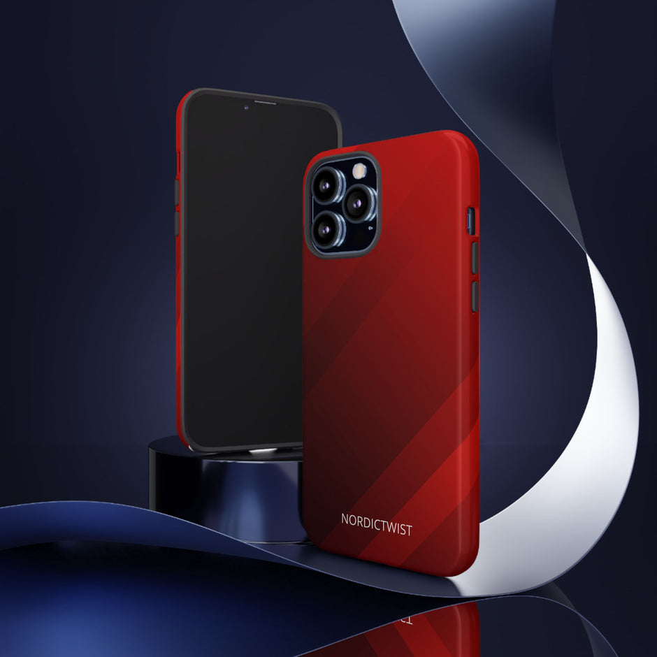 Durable Red Phone Case - Tough Protection for Your Device