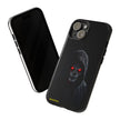 Tough Phone Case – Hooded Grim Reaper with Red Glowing Eyes