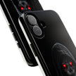 Tough Phone Case – Hooded Grim Reaper with Red Glowing Eyes