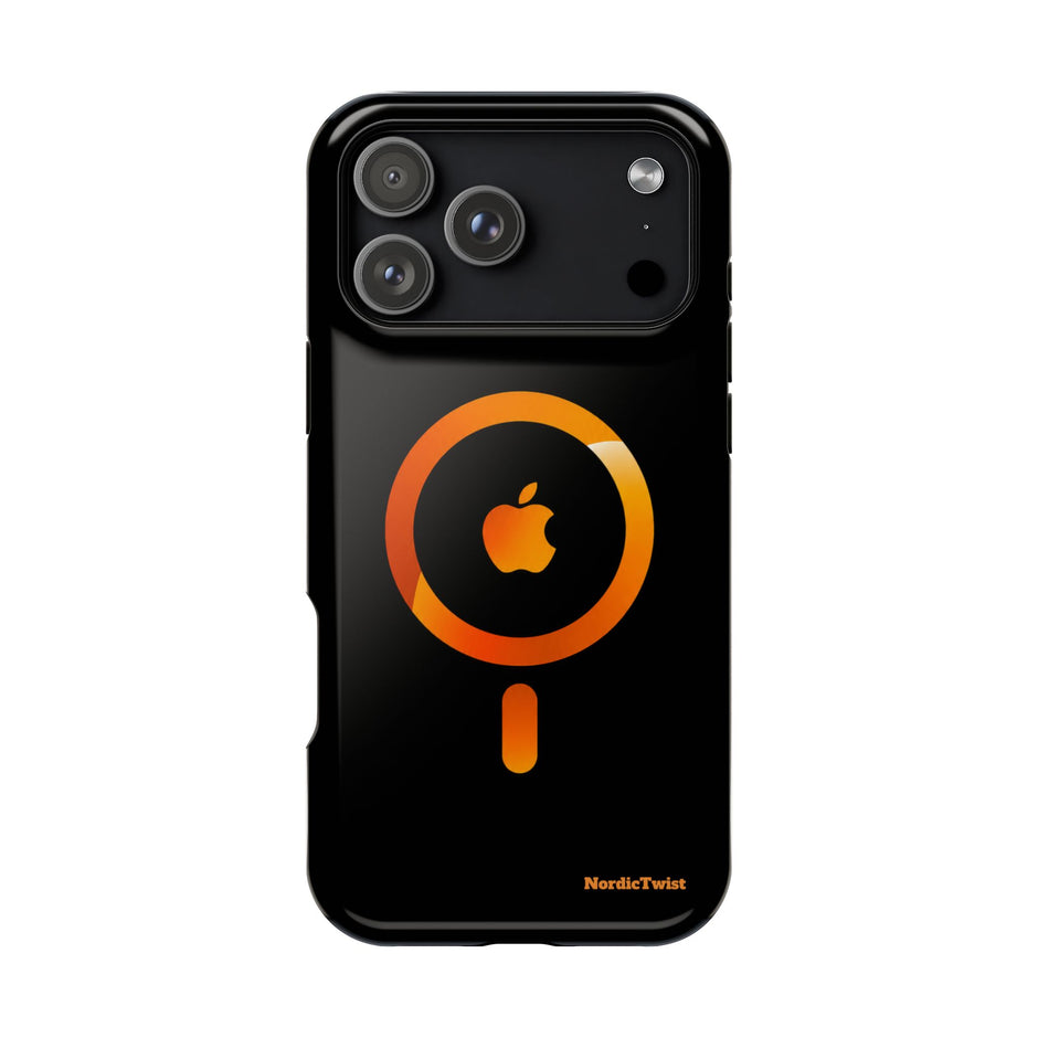 Stöttåligt MagSafe iPhone-skal – Orange Sökikon
